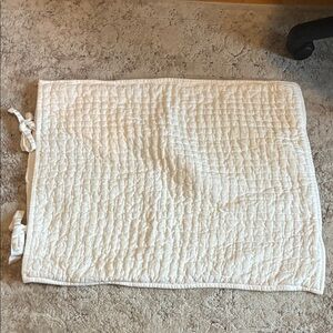 Pottery barn, pillowcase, standard stain.